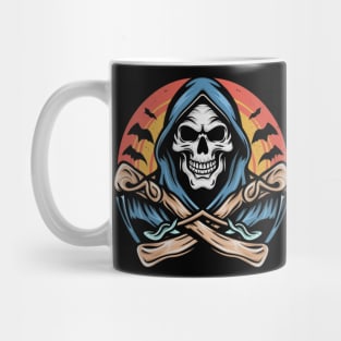 Grim Reaper Traditional Tattoo Mug